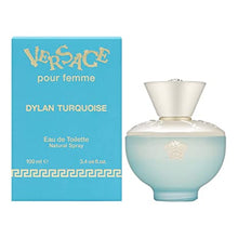 Load image into Gallery viewer, Versace Pour Femme Dylan Turquoise 3.4 Eau De Toilette Spray
