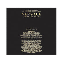 Load image into Gallery viewer, Versace Crystal Noir W 1.7 Eau De Toilette Spray
